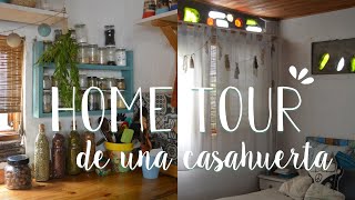 Primer HOME TOUR de nuestra mini casa  | Vivimos en una CASAHUERTA de 40m2