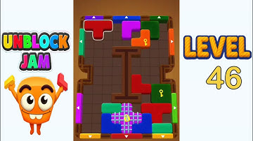 Unblock Jam Level 46 Walkthrough Solution
