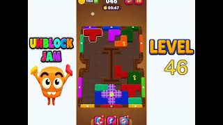 Unblock Jam Level 46 Walkthrough Solution