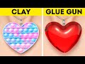 POLYMER CLAY VS. GLUE GUN || Wonderful Miniature Crafts, DIY Jewelry And Useful Repair Tricks