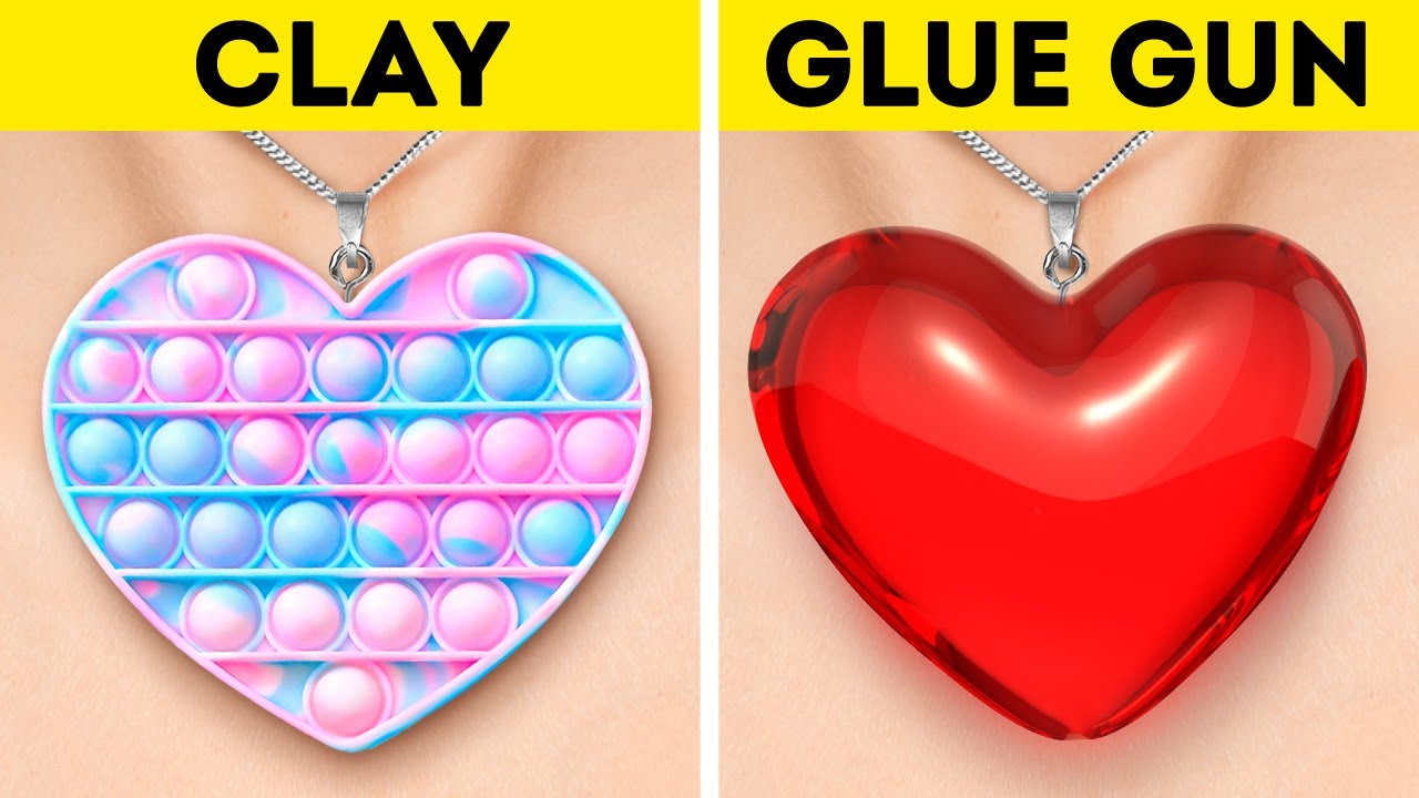 POLYMER CLAY VS. GLUE GUN || Wonderful Miniature Crafts, DIY Jewelry And Useful Repair Tricks