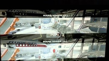 Mw2 Splitscreen trickshotting!