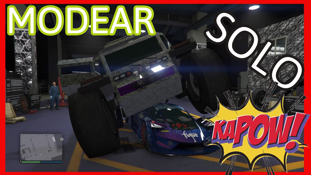 GTA MODEAR COCHES gta v ps4 NUEVO TRUCO solo sin ayuda de COCHE