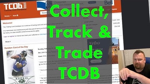 TCDB - EP01 - Create Account - Sports Card Trading