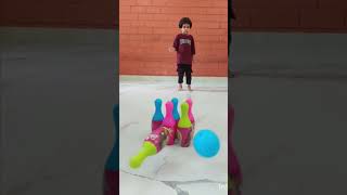 Let's Play Bowling... #playschool #kindergarten #class #academy #education #admission #play