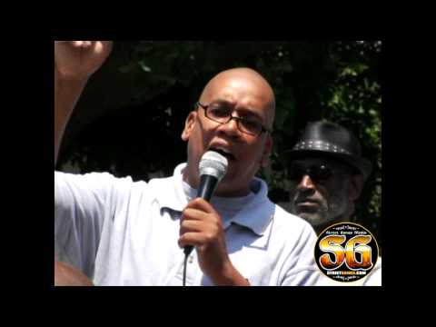 Skipp Townsend calls for an end to police killings...