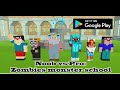 Игра "NOOB vs PRO: Zombie Monster School" video game on Android