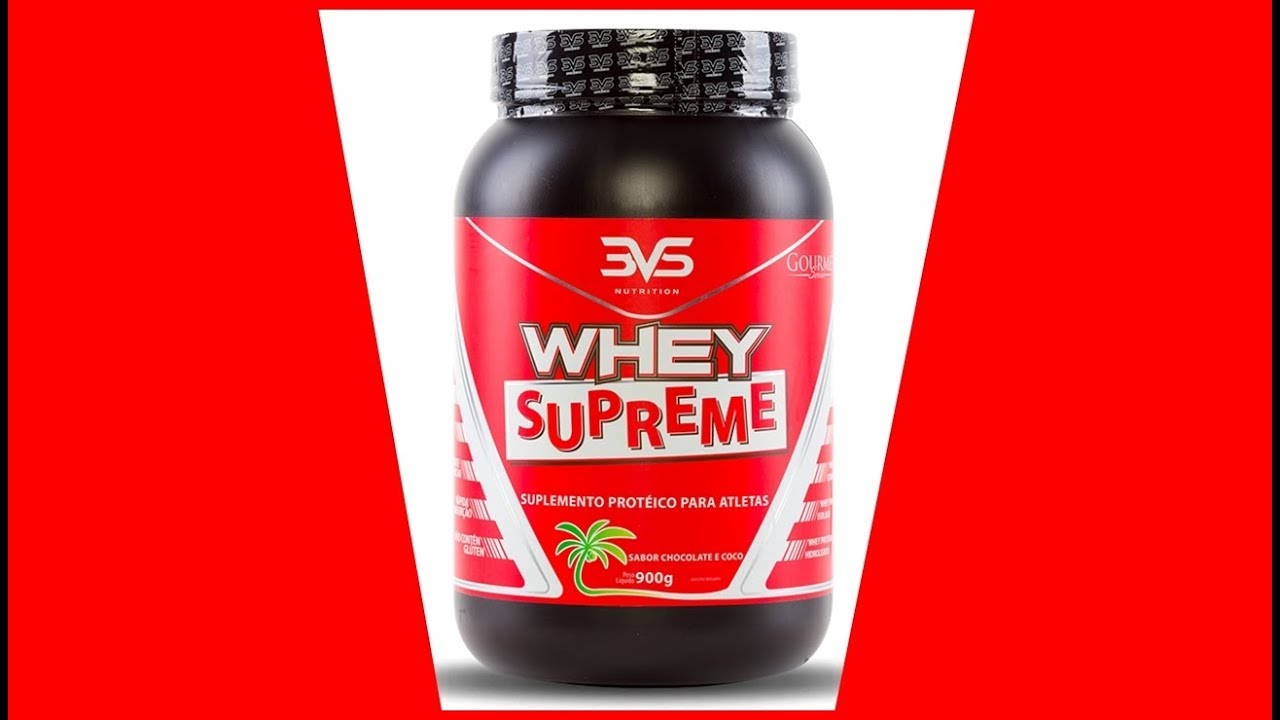 Whey Protein Supreme 3VS Tabela Nutricional? É bom? Como tomar? YouTube