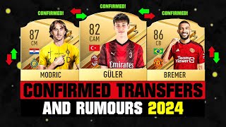 NEW CONFIRMED TRANSFERS \& RUMOURS! 🤪🔥 ft. Guler, Modric, Bremer... etc