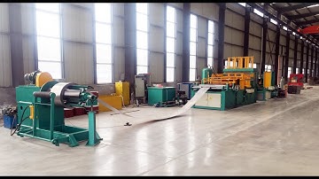 1300*400 transformer corrugated fin production line,corrugated wall fin folding production machine