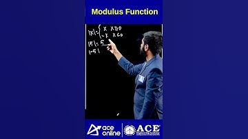 #modulusfunction | #simpletricks #mathematics #quickrevision #educationshorts | #aceonline