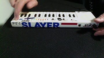 Casio PT-1 SLAYER (Circuit bent) no talking demo