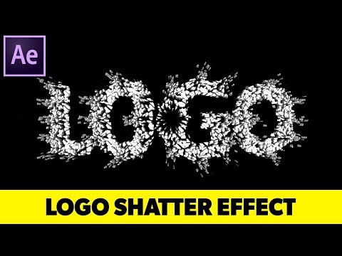 Logo Shatter Effect in After Effects - Quick After Effects Tutorials (Logo Reveal)