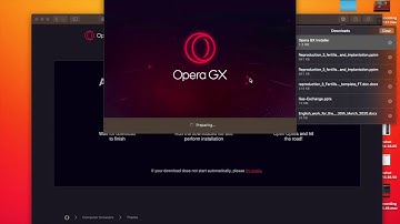 How To Install Opera GX For Mac