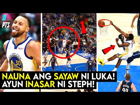 Steph Curry INASAR si Luka, Biglang Naghamon ng SUNTUKAN! Wiggins Binaon si Doncic! Warriors vs 