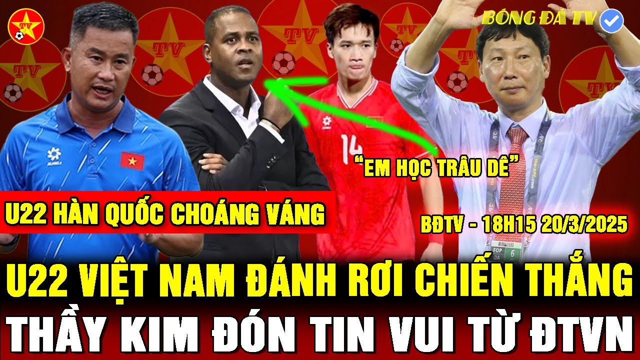 xo so mb hang ngay 💖U22 VIỆT NAM ĐÁNH BẠI U22 HÀN QUỐC TRONG 90 PHÚT, RƠI CHIẾN THẮNG PHÚT BÙ GIỜ, THẦY KIM ĐÓN TIN VUI