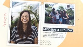 After Effects Template: Modern Slideshow