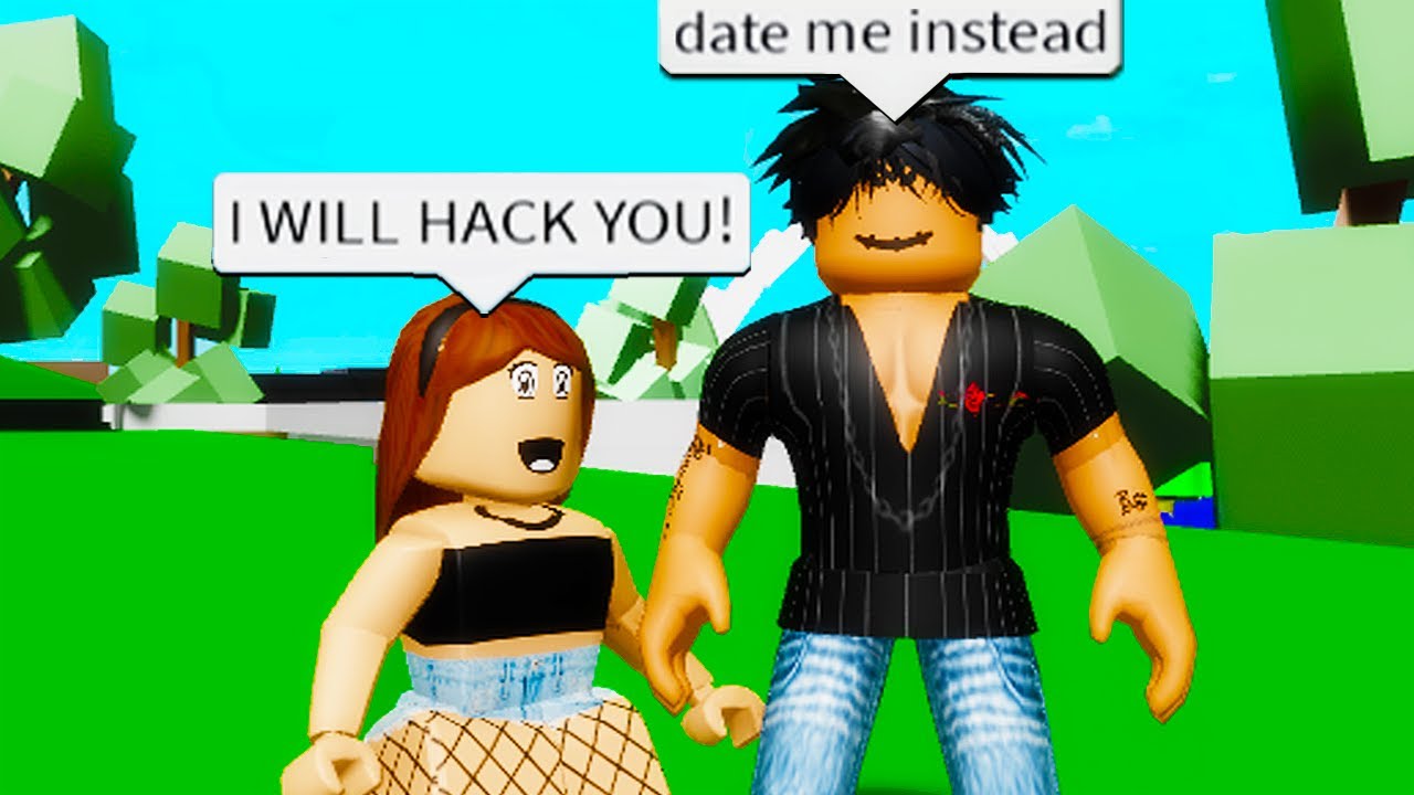 slender girl hired me to spy on her oder boyfriend in ROBLOX BROOKHAVEN RP!  