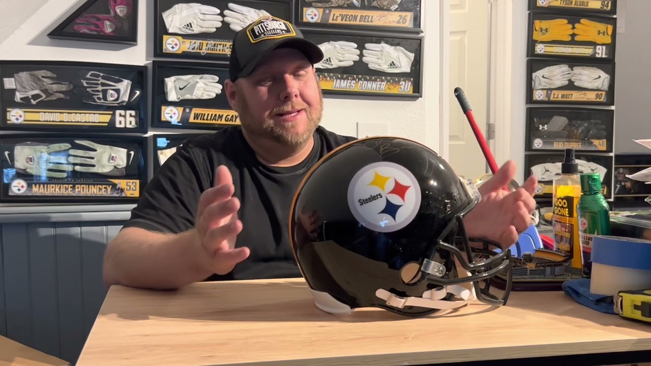 Marketplace Madness - 2 Authentic Pittsburgh Steelers Helmet Pickups