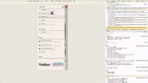 Example of using Navi+ Slide on a real website #1