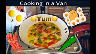 Simple Cooking in #Vanlife. How to cook without  electricity, propane Or gas!!
