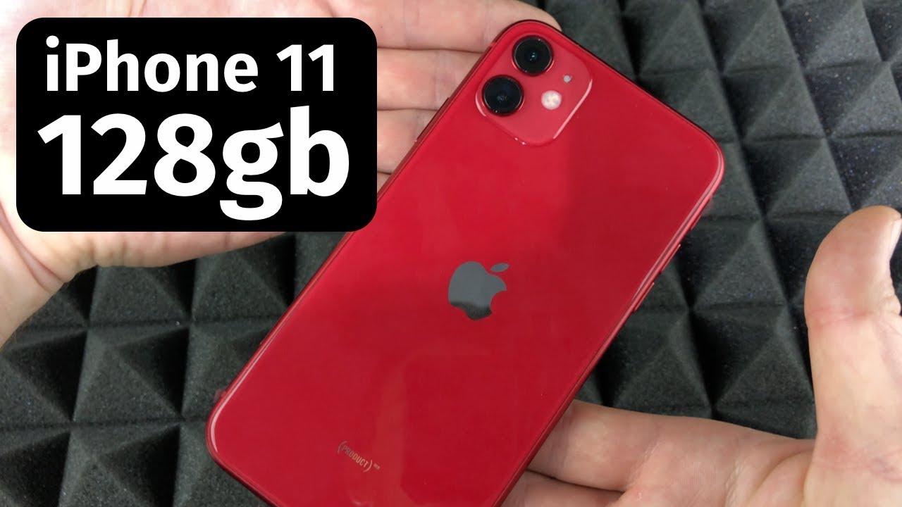 iPhone 11 128GB  (PRODUCT)RED 【傷汚れなし、美品】