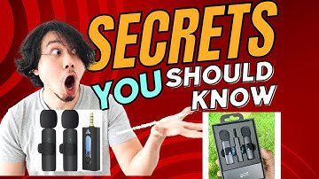 How To Set Up Your K35 Wireless Microphone