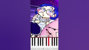 Inside Out 2 Gender Swap Animation (SkinnyPale) - Octave Piano Tutorial