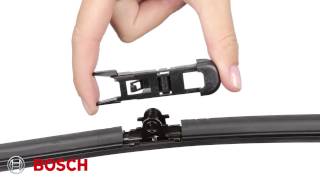 Top lock BMW Connection - How to Install Bosch PerfectView Wiper Blades