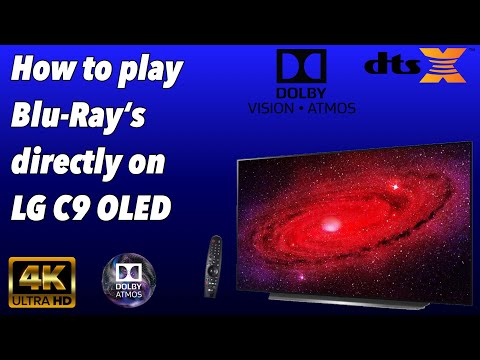 How to play Blu-Ray videos/files from NAS/USB directly on LG C9 OLED