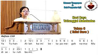 Mazmur Tanggapan \u0026 BPI (Baru) | HR Tritunggal Mahakudus (C) | 15 Juni 2025