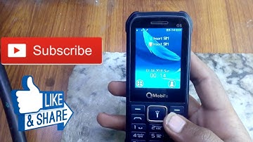 Q mobile G6 imei change code