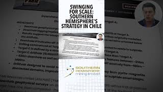 Swinging for scale: #SouthernHemisphere's (#ASX: #SUH) strategy in Chile. #Copper #ASXNews #Mining