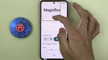 Screen magnification shortcut on Realme GT Neo 3 Android 14