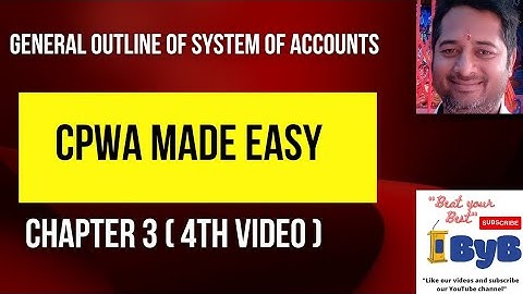 3.1 @ CPWA Code, (Chapter 3)