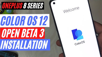 HOW TO INSTALL COLOR OS 12 BETA 3 - ONEPLUS 8T / 8 Series