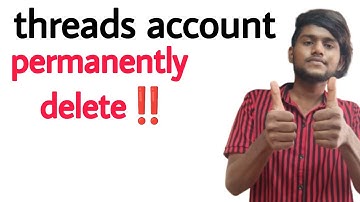 threads account delete / instagram threads account permanently delete / tamil