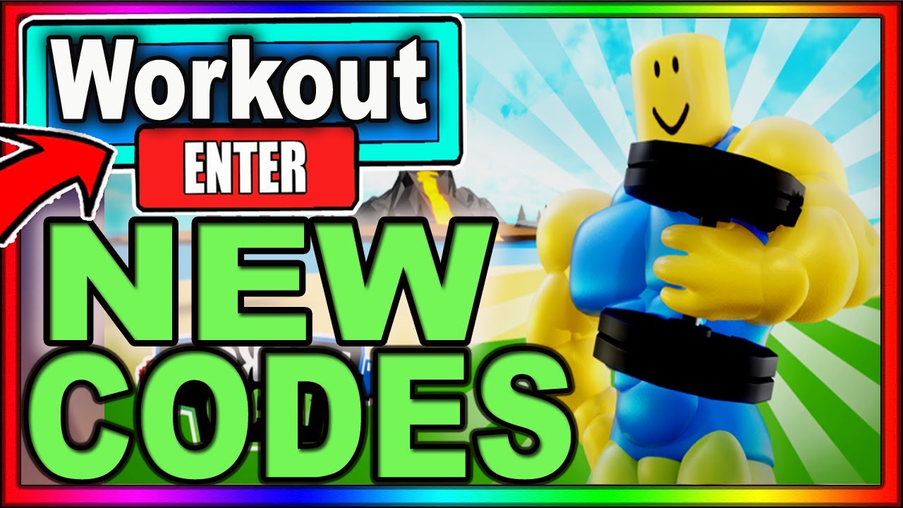 🥳OMG WINNERS!🥳 NEW Workout Island CODES!  Roblox