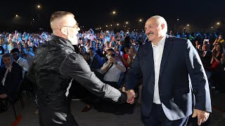 Рэпер Серёга пожал руку Лукашенко: Гордону можно было! А мне, простому белорусскому парню, не слабо!