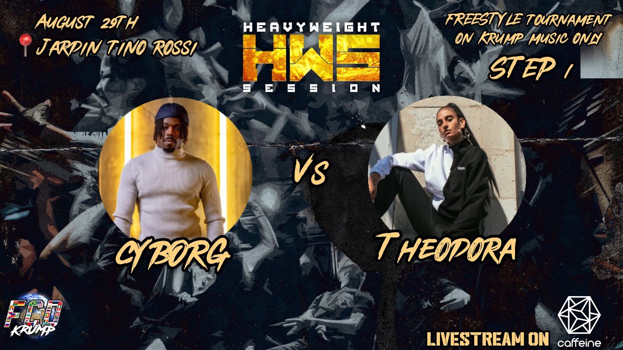 TOP 8 | THEODORA vs CYBORG | HEAVYWEIGHT TOURNAMENT (freestyle only on Krump music)