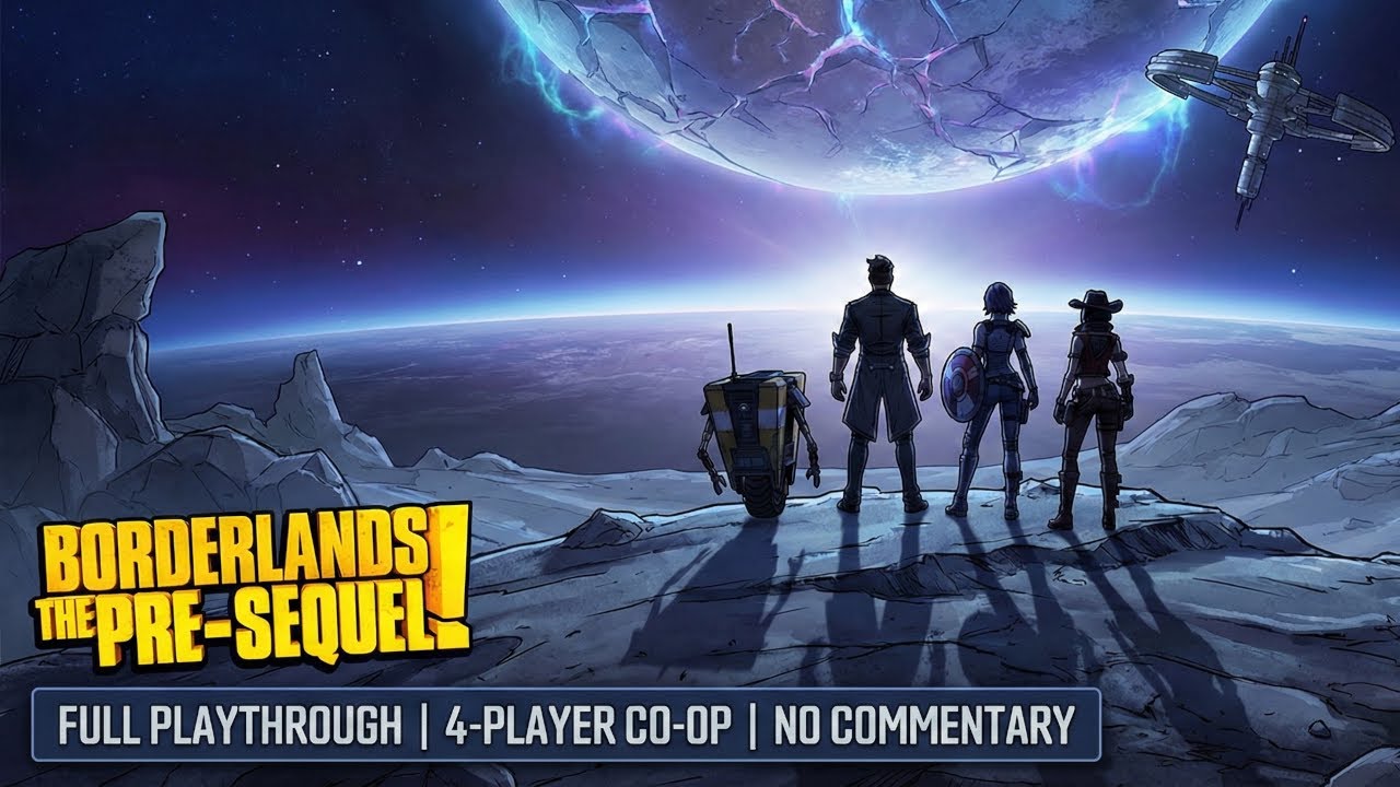 Borderlands: The Pre-Sequel – Complete Playthrough (12 Hours, 4-Player, No Commentary)