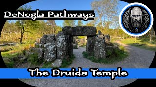 A Temple In The Forest Built By Modern Druids