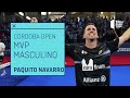 Paquito Navarro, MVP del Cervezas Victoria Córdoba Open 2021