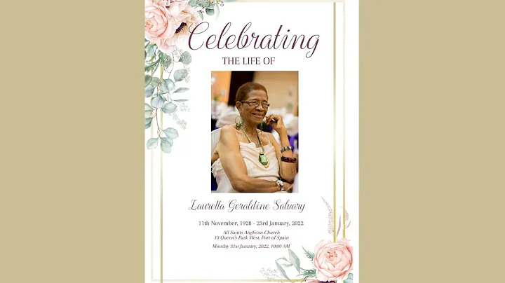 Celebrating the Life of Lauretta Geraldine Salvary