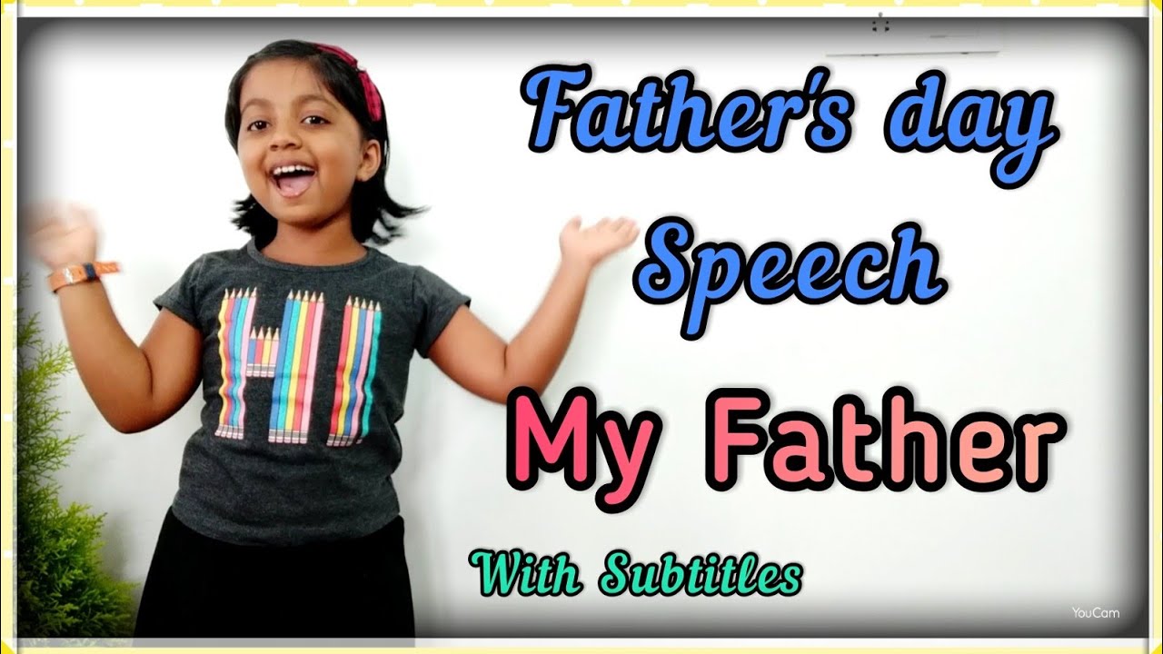 introducing my dad speech