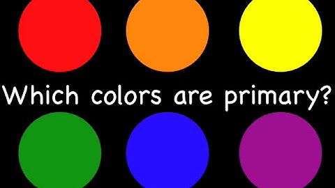 Primary Colors | Let