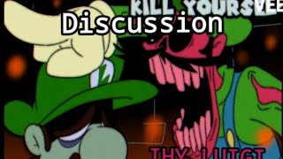 Kill yourself!-Discussion but beta luigi and IHY luigi