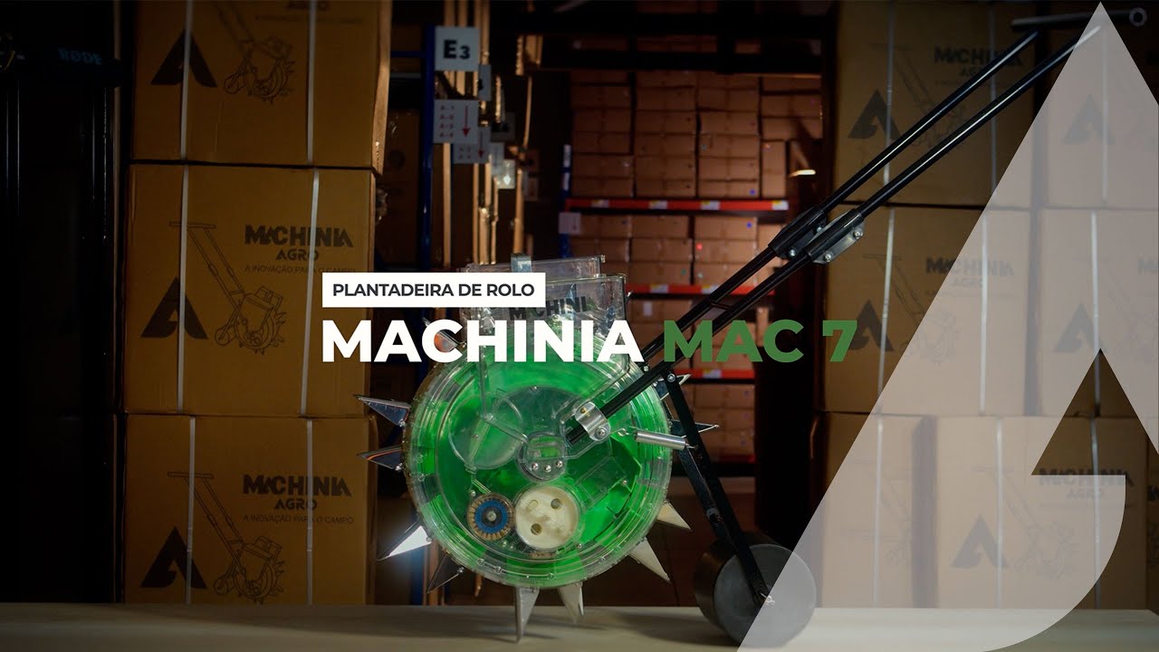 Vídeo Técnico - Plantadeira de Rolo MAC7 - Machinia Agro