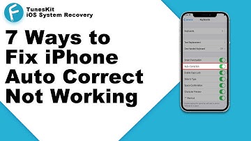 7 Ways to Fix iPhone Auto Correct Not Working
