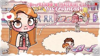 Rotina Comprando Os Materiais Escolares Com As Crianças Voice Avatar World